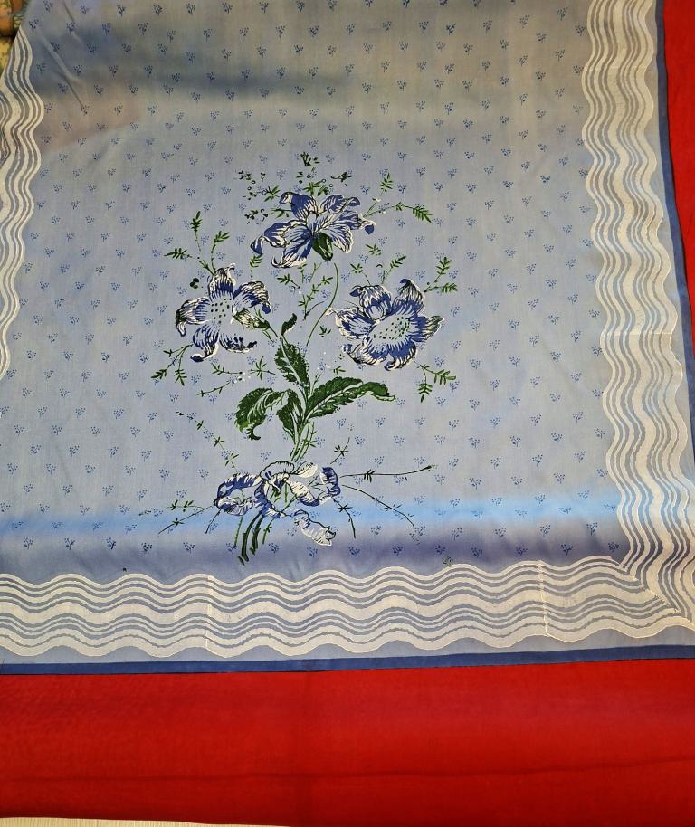 64707.jpg Tuchdruck rot blau Neu